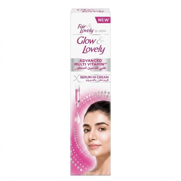 كريم جلو آند لوفلي (Glow & Lovely) المطور – كريم ملتي فيتامين معزز بالسيروم لإشراقة مثالية.