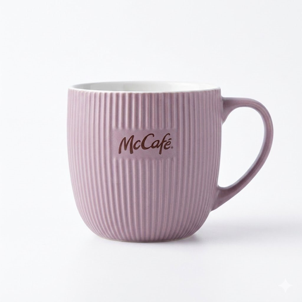 a مج ماك كافيه المضلع (McCafé Ribbed Mug) - الصورة 1